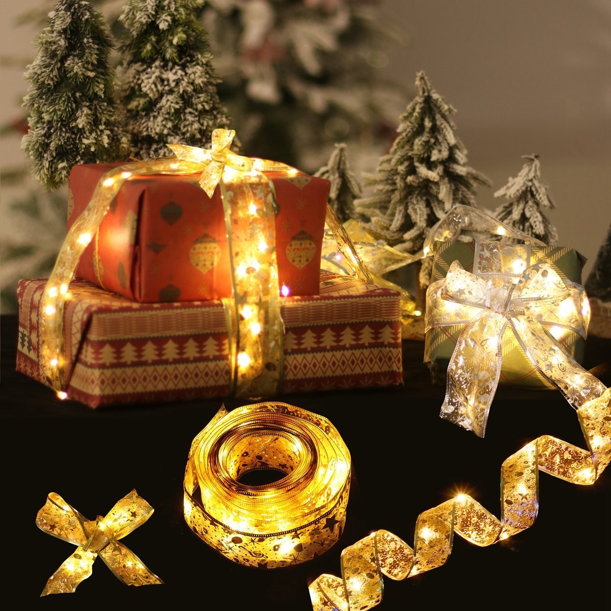 Christmas Ribbon Fairy Lights-unitmotor™