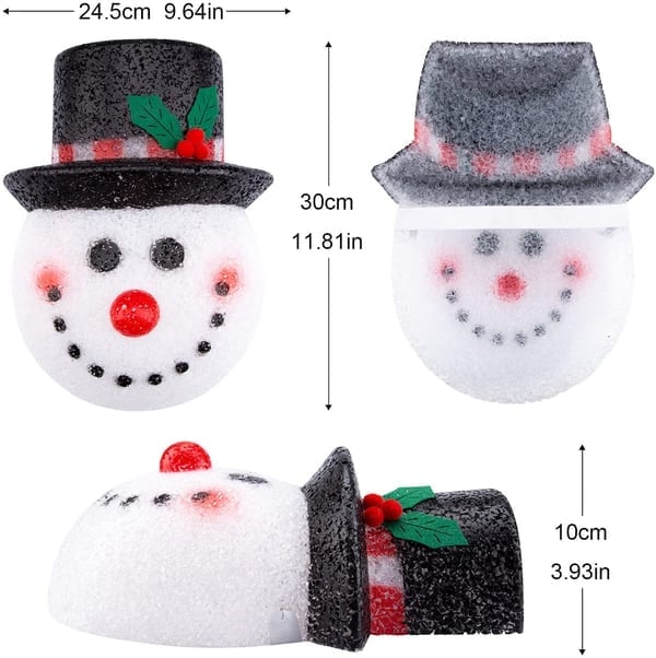 Snowman Porch Light Covers-unitmotor™