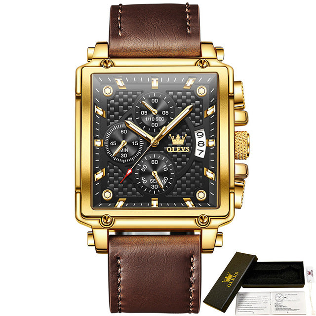 Luxury Diamond Crown Business Automatic Mechanical Watch-unitmotor™