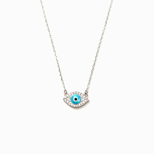 Pavé Evil Eye Necklace-unitmotor™