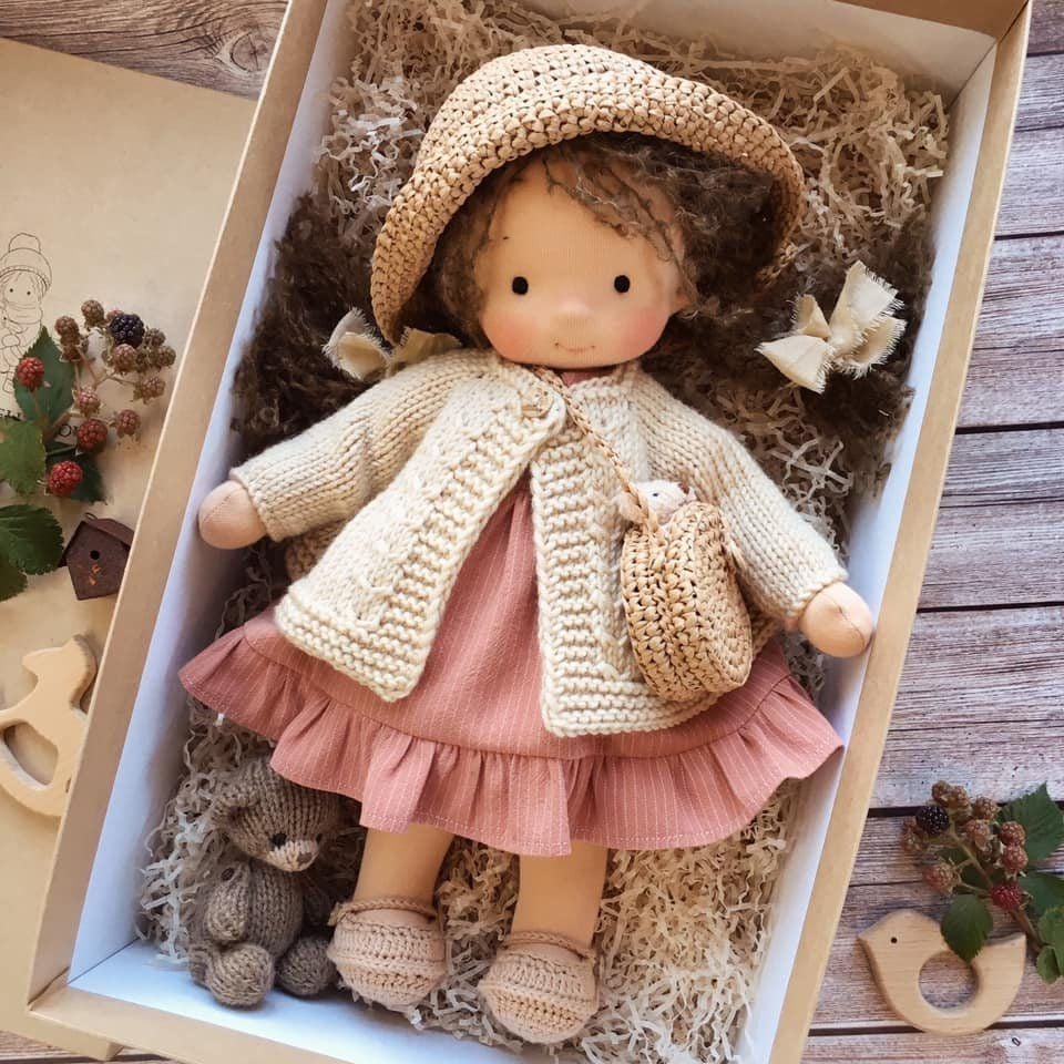 ALL🎁🎁The Best Gift for Kids-Handmade Waldorf Doll👧(Buy2 Free Shipping)-unitmotor™