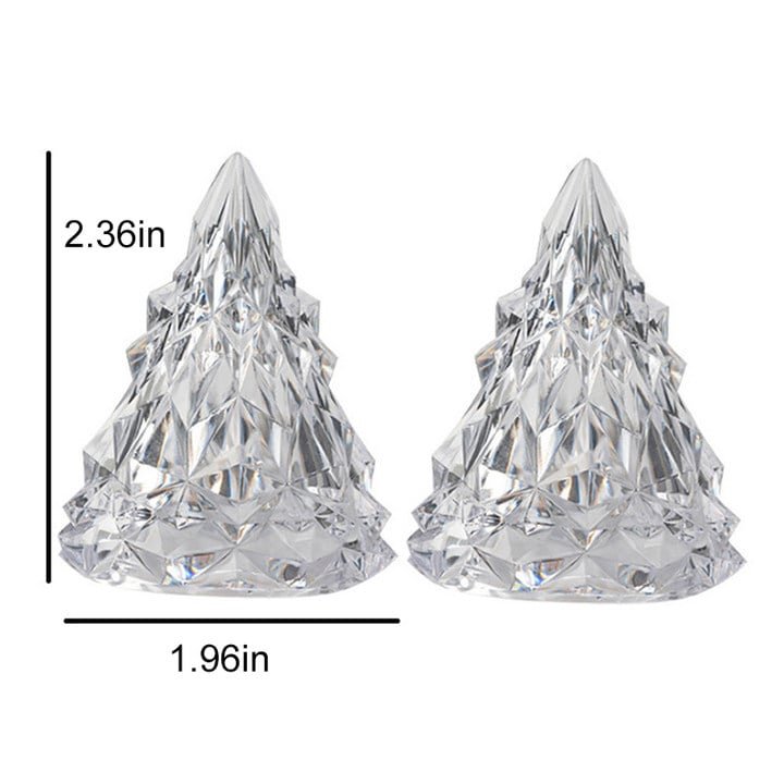 🎄Christmas Sale 48% OFF - Night Light Crystal Mini Christmas Tree Light Flameless LED-unitmotor™