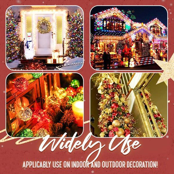 unitmotor™-Lighted Christmas Tree Twinkle Ornaments