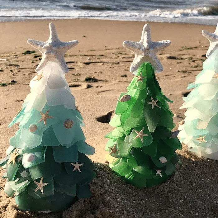 🔥Clearance Sale - 49% OFF 🎄2023  Sea Glass Christmas Tree-unitmotor™