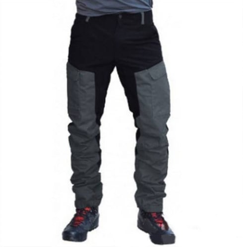 Terrain Panel Cargo Pants - Black/Charcoal (Buy 2 free shipping)-unitmotor™