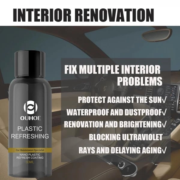 Plastic Revitalizing Coating Agent(🔥Buy 1 Get 1 Free)-unitmotor™