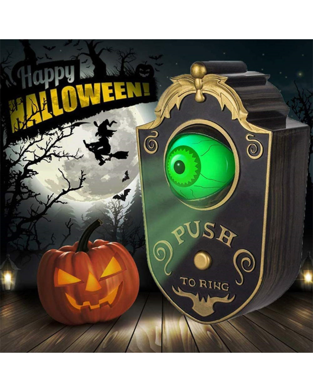 unitmotor™-Halloween One-Eyed Doorbell