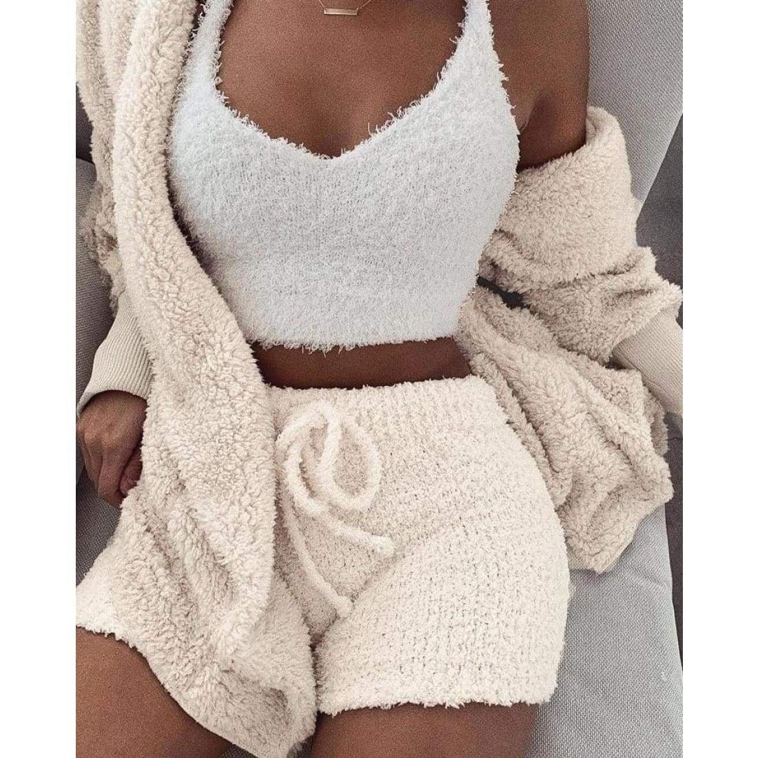 🔥48% OFF🔥-Cozy knit set (3 Pieces)-unitmotor™