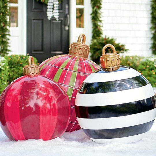 unitmotor™-Outdoor Christmas PVC inflatable Decorated Ball