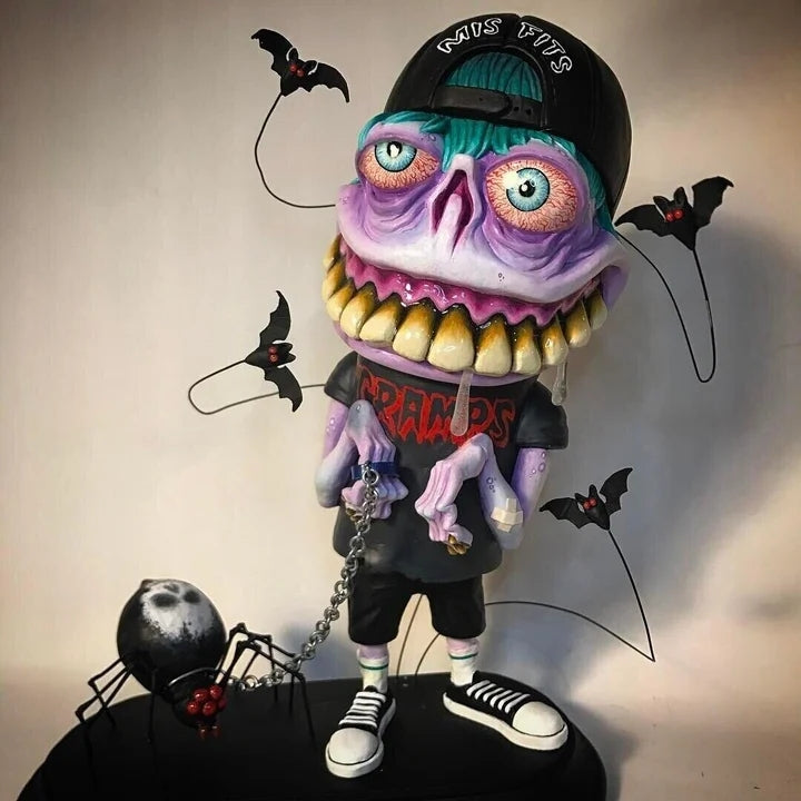 Angry Big Mouth Monster -Spooky Halloween Monster-unitmotor™