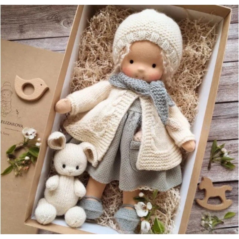 ALL🎁🎁The Best Gift for Kids-Handmade Waldorf Doll👧(Buy2 Free Shipping)-unitmotor™