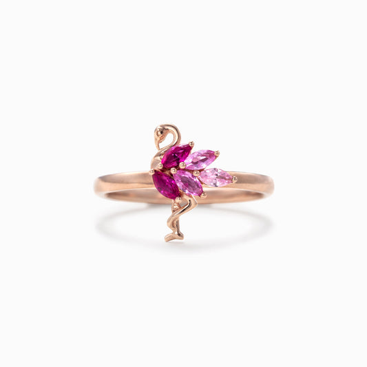 Born To Stand Out Flamingo Ring-unitmotor™